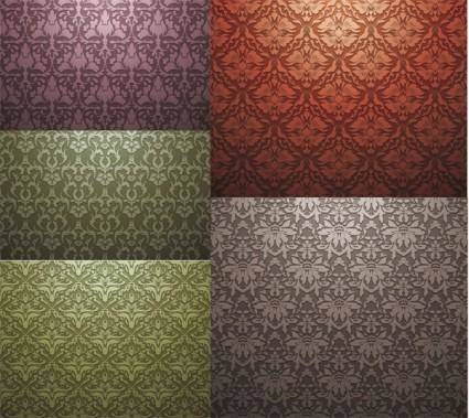 Europeanstyle tiled background pattern vector