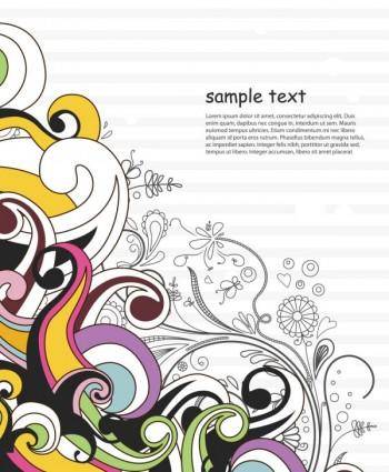 Classic fashion pattern background 01 vector