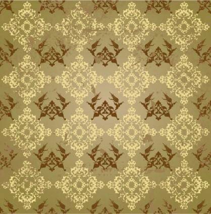 Background of classical pattern vector fashion