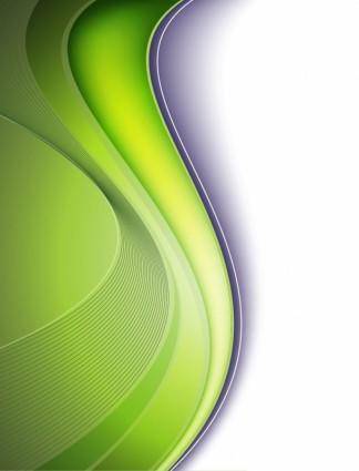 Free Vector Background in Green