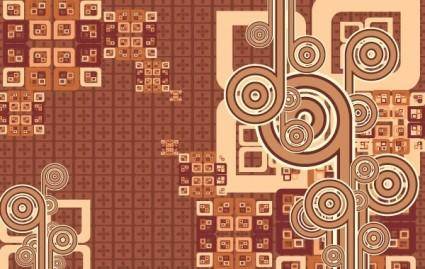 Cool Free Brown Vector Background