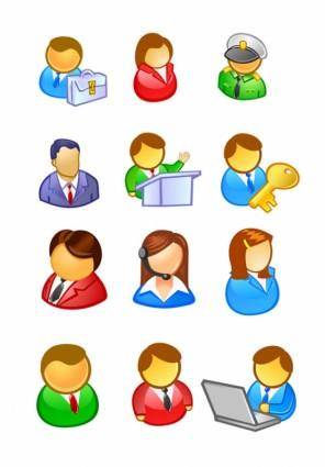 People user icon vector
