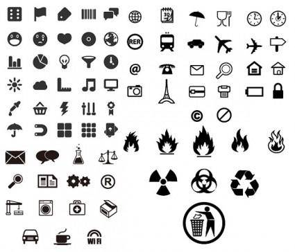 Practical small icon vector identification