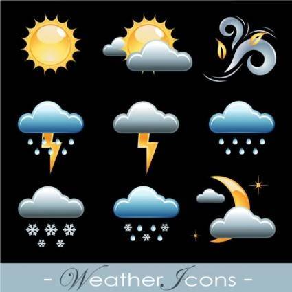 Fine weather icon 02 vector