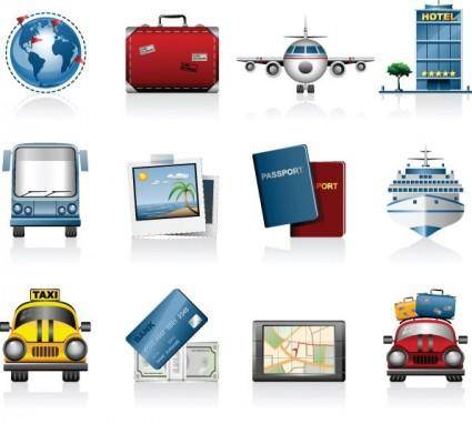Travel travel icon vector