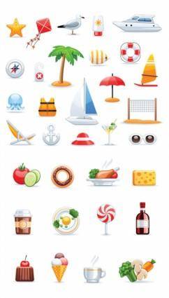 Icons set 02 vector