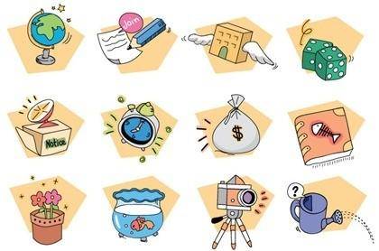 12 Free Vector Style Icons