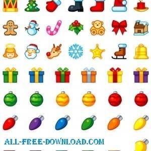Free Christmas Icons For You
