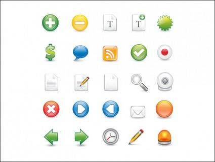 
								Free Vector Icon Set 1 - Containing 25 Icons							