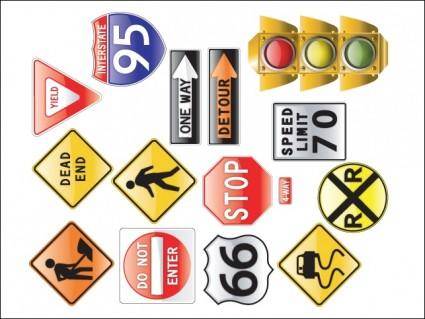 
								Road Signs & Traffic Light							