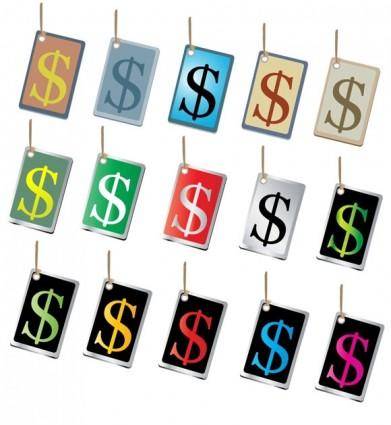 Free Vectors Of Money Sign Tags
