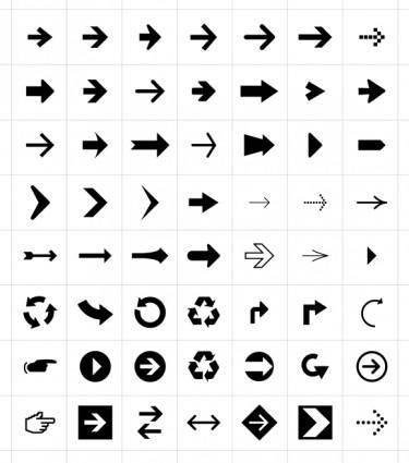 56 Free Arrow Symbols & Icons