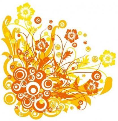 Free Vector Graphic  Flowers and Swirls