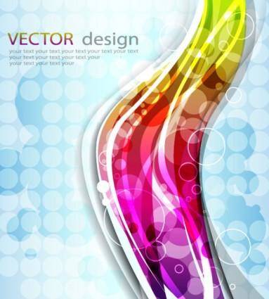 Colorful abstract background 01 vector