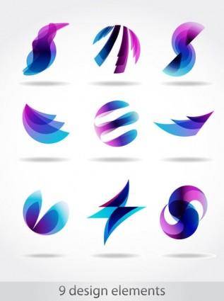 Abstract symbol graphics 05 vector