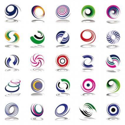 Abstract symbol graphics 03 vector