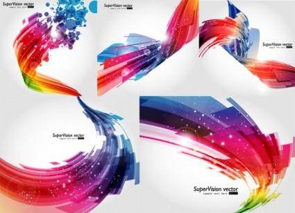 Shine abstract background vector visual