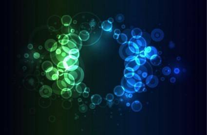 Bright Colorful Abstract Bokeh Circles Background