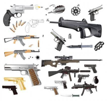 Vector guns and ammunition
