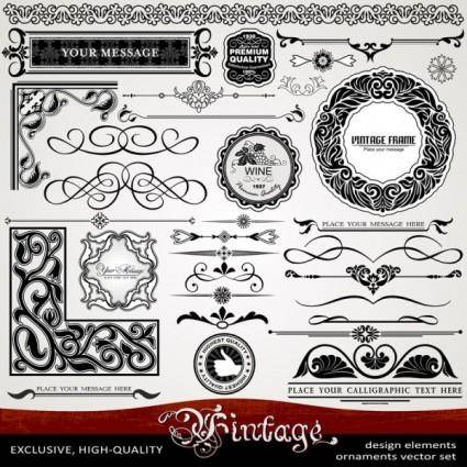 Europeanstyle lace pattern 04 vector