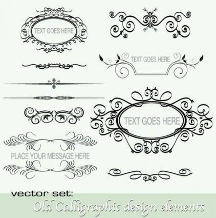 Classic lace pattern 03 vector