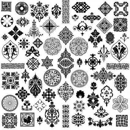 Exquisite classic traditional pattern vector