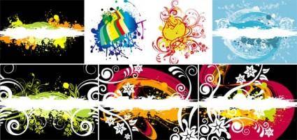 Effect of the trend pattern vector and inkjet