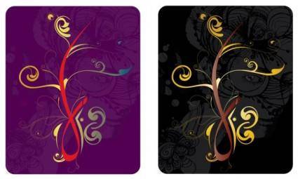 Pattern cards vector