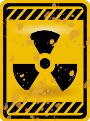 Nuclear warning signs 03 vector