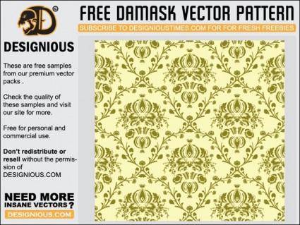 
								Damask Seamless Pattern							