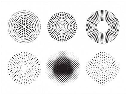 
								Vector Dots and Halftone Pattern							