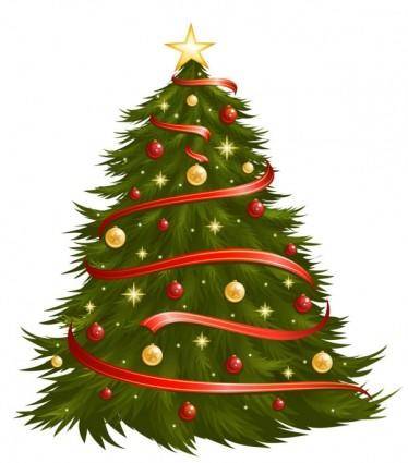 Christmas tree 05 vector