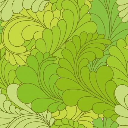 Seamless Ornate Floral Pattern Vector Background