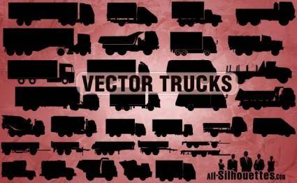 Free Vector Trucks