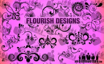 Vector Flourish Designs