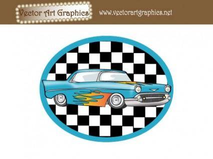 Vector Art Graphics - Classic Automobile