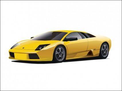 
								Yellow Lamborghini							