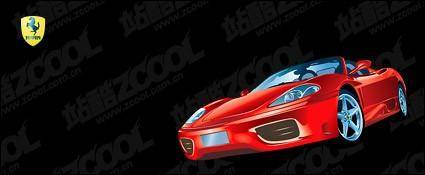 Ferrari F360 car vector material