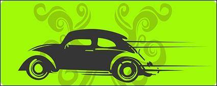 Classic cars vector material