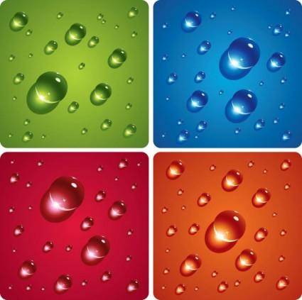 Wizardclear water droplets vector