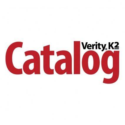 Verity k2 catalog