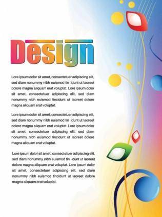 Colorful advertising posters 02 vector