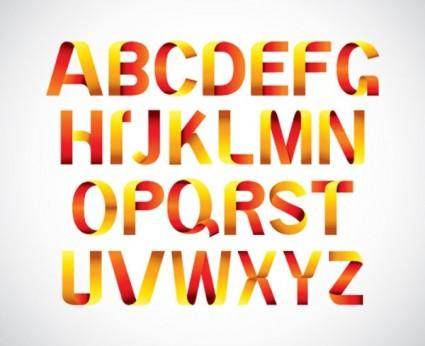 Font design series 40 vector