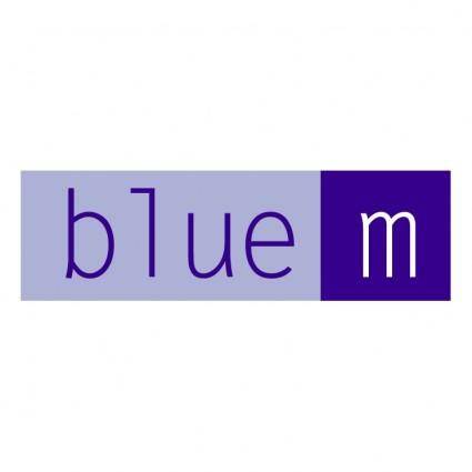 Blue m