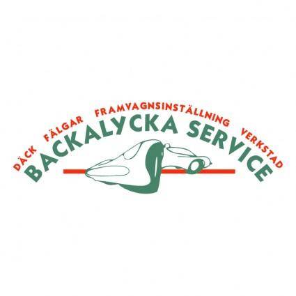 Backalycka service