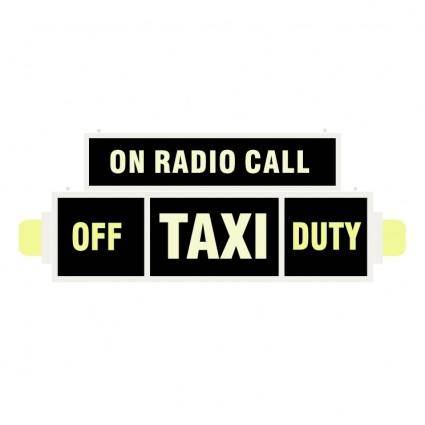 Taxi on radio call