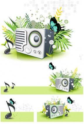 Nature of the music vector