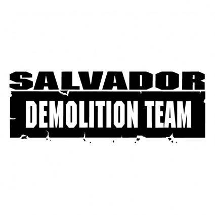 Salvador demolition team