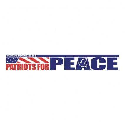 Patriots for peace 0