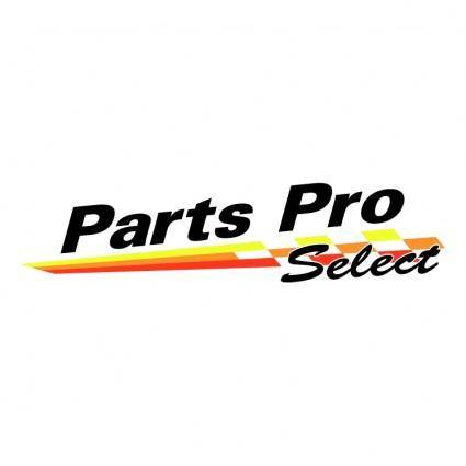 Parts pro select